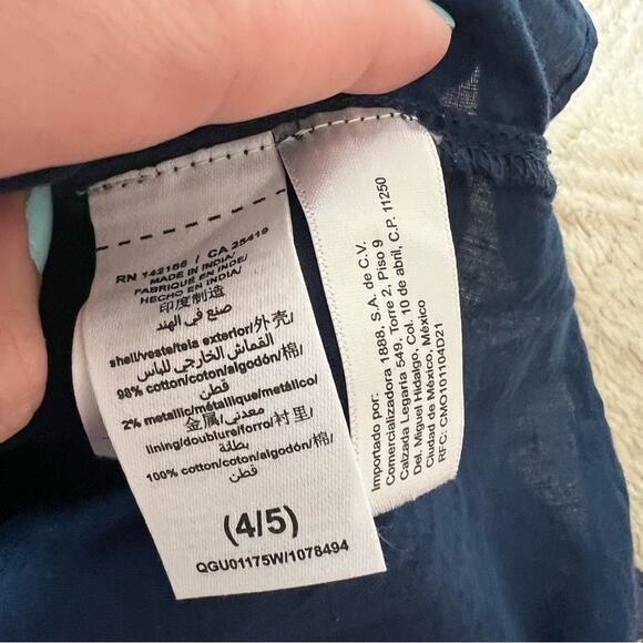 Peek Blue Floral Embroidered Dress - Picture 7 of 8